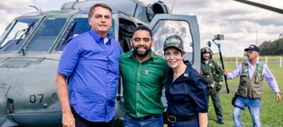 Presidente da República, Jair Bolsonaro, visitou Antonio João na última terça-feira