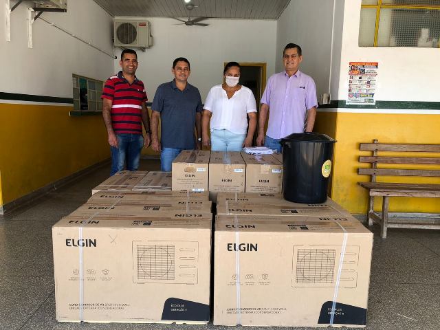 Energisa realiza a doação de 08 aparelhos de ar condicionados para a saúde de Bela Vista