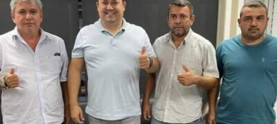 Geferson Vieira fecha parceria com deputado Marcio Fernandes
