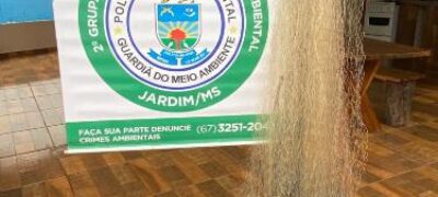 Polícia Militar Ambiental de Jardim surpreende infratores pescando com redes e apreende petrechos ilegais