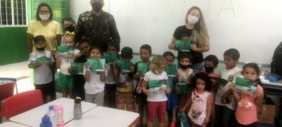 PMA de Bela Vista realiza educação ambiental para 970 alunos em 6 escolas de Caracol e Bela Vista nesta semana da água e do aniversário da PMA