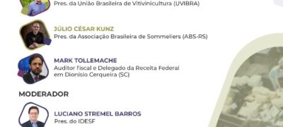 IDESF realiza live sobre o mercado ilegal de vinhos no Brasil
