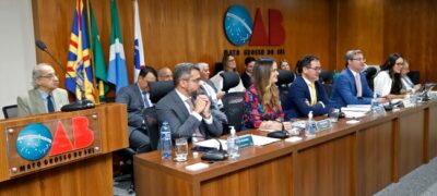 Diretoria da OAB/MS suspende processos do Quinto Constitucional para que Conselho aprecie proposta de paridade
