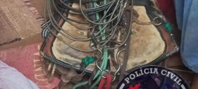 Polícia recupera três arreios e um laço furtados de propriedade na região da Cancha