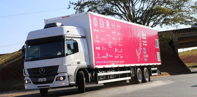 Carreta do Hospital de Amor de Barretos estará em Bela Vista