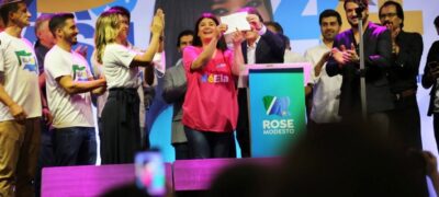 Com o desafio de ser a única mulher pré- candidata, Rose Modesto se filia ao União e se lança ao governo do Estado*