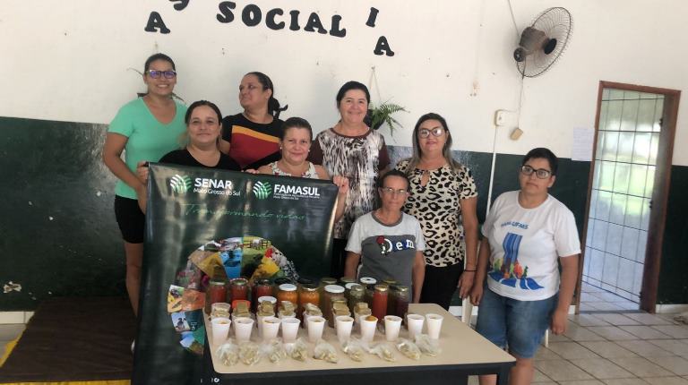 Bela Vista: Prefeitura forma turma no curso de conserva de frutas