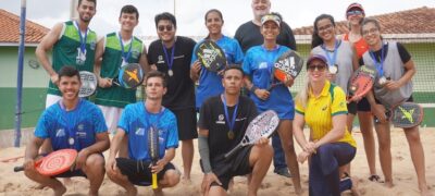 Delegação de MS embarca rumo ao Ceará para disputar os Jogos Universitários Brasileiros de Praia 2022