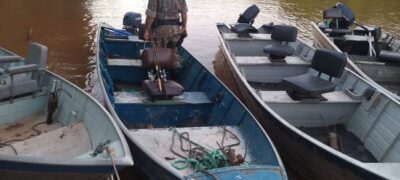 PMA do Grupamento Distrito de Águas do Miranda autua dois pescadores campo-grandenses por pesca ilegal