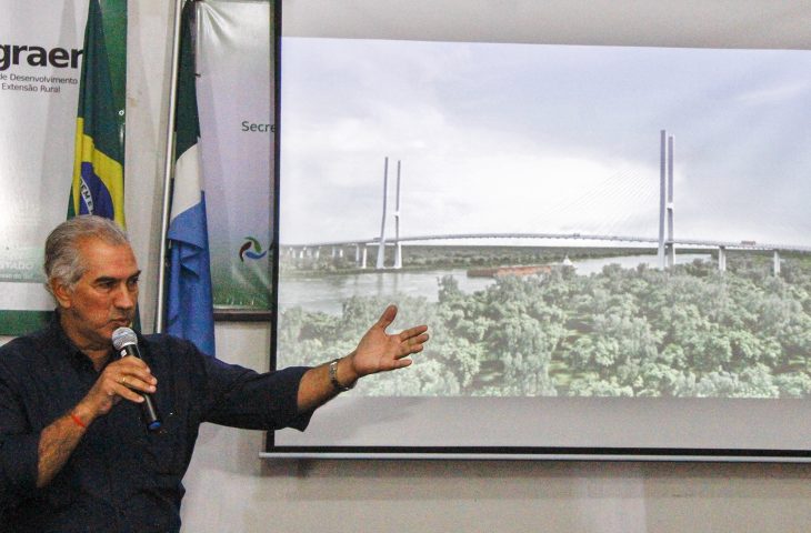 Reinaldo Azambuja garante suporte do Estado para consórcio que construirá ponte bioceânica