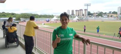 Paratleta de MS atinge maior marca da carreira em competição com estrelas olímpicas e pode ir à Dinamarca