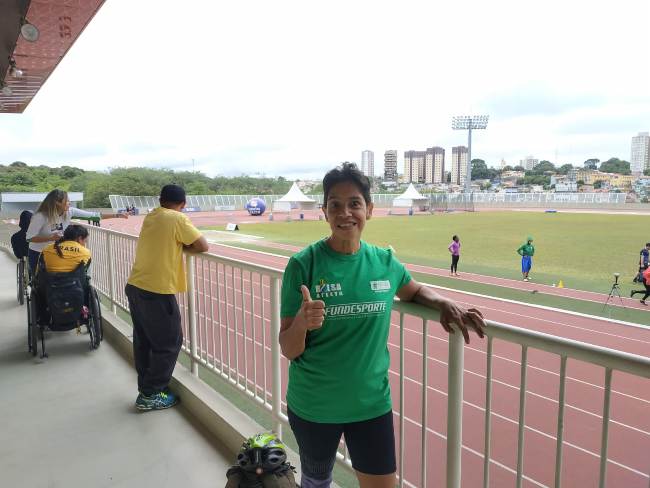 Paratleta de MS atinge maior marca da carreira em competição com estrelas olímpicas e pode ir à Dinamarca