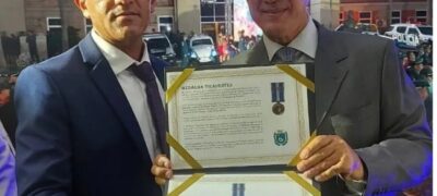 Presidente da Câmara condecorado com a medalha Tiradentes