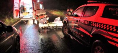 Após assassinar a avó de 90 anos e cuidadora, homem se joga na frente de carreta e morre em rodovia de MS