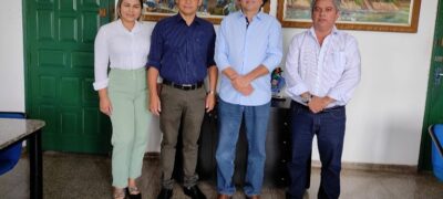 Bela Vista: Prefeito recebe visita de Pedro Caravina, pré-candidato a deputado estadual