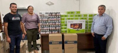 Bela Vista: Piti entrega 20 computadores novos para Saúde