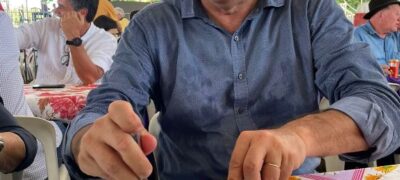 Na tradicional ‘Linguiça de Maracaju’, Eduardo Riedel relembra tradição e identidade da festa