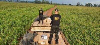 DOF apreende 50 mil pacotes de cigarros contrabandeados do Paraguai em Itaquiraí