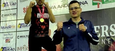 Belavistense é campeão de Kickboxing em Nova Andradina