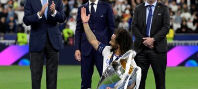 Marcelo chora na despedida do Real Madrid e descarta aposentadoria