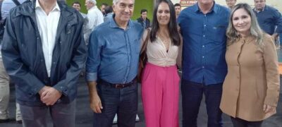 Prefeito Neco e Vereadora Meire participam de Ato de entregas de Obras do Governo em Guia Lopes
