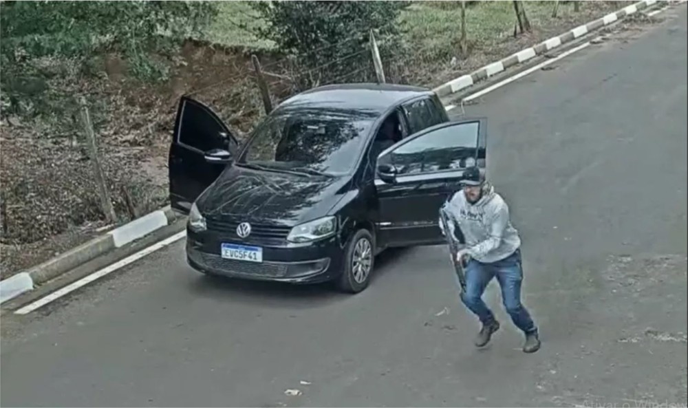Câmeras flagram execução de empresário com mais de 20 tiros em São Pedro, no interior de SP