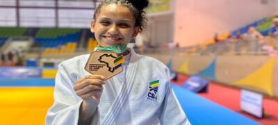 Aléxia Nascimento vence a número um do ranking nacional e conquista o penta no brasileiro de judô