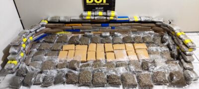 DOF apreende drogas avaliadas em aproximadamente R$ 680 mil na MS-289