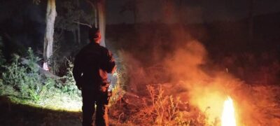 Polícia Militar Ambiental de Porto Murtinho autua infrator por incendiar restos de vegetação em leiras