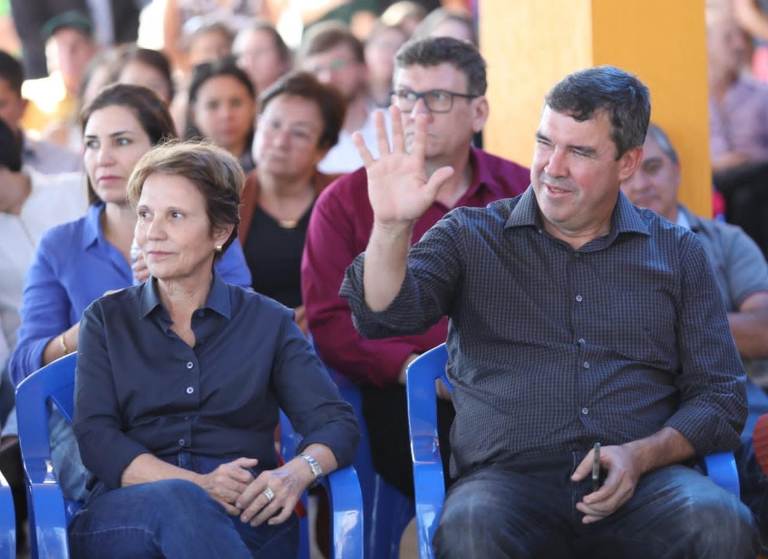 Em Chapadão, Riedel ressalta força do agronegócio na abertura da 28ª Exposul