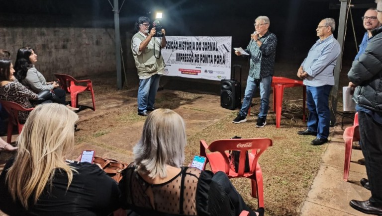 História do Jornal CIPP realiza I Exposição Impresso em Ponta Porã