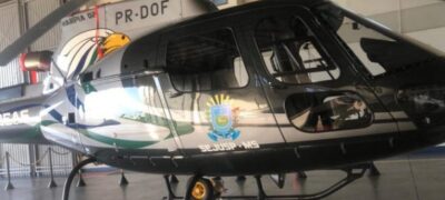 Aeronave do DOF que irá incrementar segurança na fronteira já está no Estado