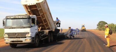 Obras em rodovia na fronteira ajudam a escoar produção pela Rota Bioceânica