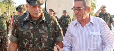 Comandante Militar do Oeste visita Porto Murtinho