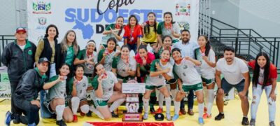 Seleção de Antônio João Campeã da 1ª Copa Sudoeste de Futsal Feminino
