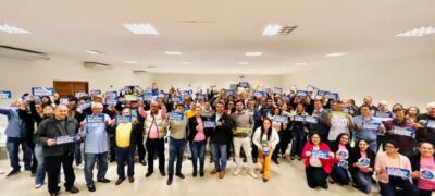 Em evento lotado, diretório municipal do PSDB em Bela Vista realiza ato de filiação e apoio à pré-candidatura de Eduardo Riedel