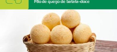 Receita Saudável: pão de queijo de batata-doce  