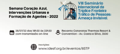Inscrições abertas para o Seminário Internacional sobre tráfico de pessoas