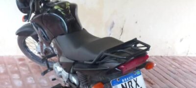 Mais uma Moto e roubada em Bela Vista
