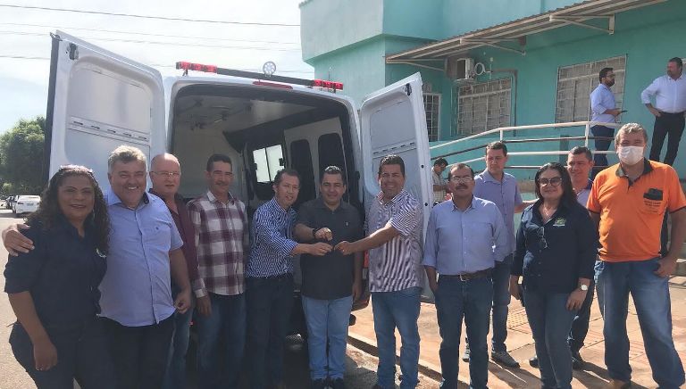 Com Emenda De Rose Modesto, Rio Negro É Contemplada Com Ambulância