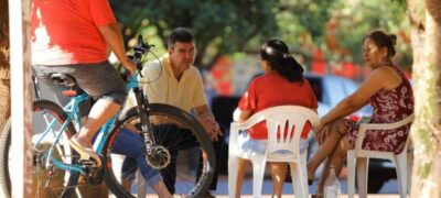 Em Dourados, Riedel encontra carinho da população e reconhecimento do trabalho
