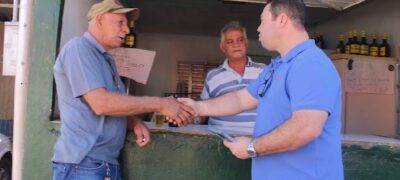 ‘Gordinho do Bolsonaro’, Rodolfo Nogueira faz visitas em bairros de Campo Grande