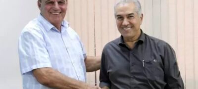 Prefeito Neco Pagliosa é recebido em audiência oficial pelo governador do Estado Reinaldo Azambuja
