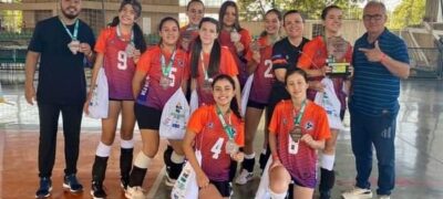 Meninas de Bela Vista faturam bronze em vôlei Escolar Estadual
