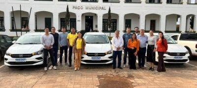 Bela Vista: Prefeito Piti entrega 3 carros novos  às secretárias
