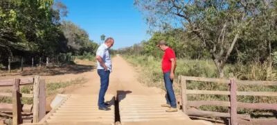 Prefeito Neco implanta projeto de substituição de mata-burros em Caracol