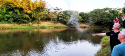 Última vontade: Cinzas de bela-vistense que foi membro da comissão de divisão do estado de Mato Grosso foi lançadas no Rio Apa