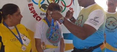 Atleta Bela-vistense fica em 1º Lugar no tênis de mesa em dupla e garante vaga para Sergipe