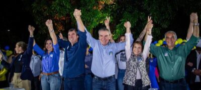 Ao lado de multidão e diversas lideranças, Paulo Corrêa lança candidatura a deputado estadual