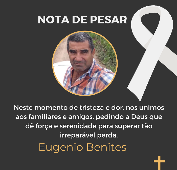 Vereadores apresentam Moção de pesar aos familiares de Eugenio Benites